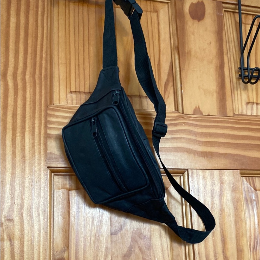 Black Men's Crossbody Bag